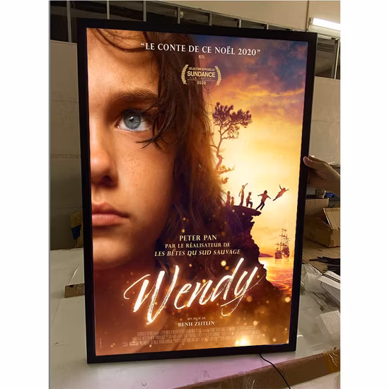 Aluminum Clip-on Frame LED Display Snap Frame